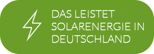 das leistet Solarenergie in Deutschland